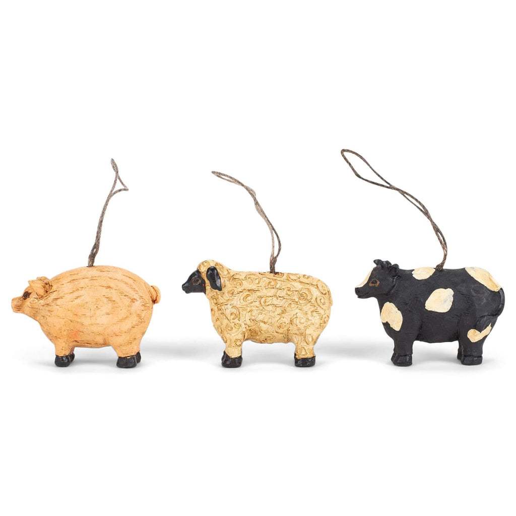 NewNest Australia - Mini Farm Animal Ornaments Set/6 (1.5") 