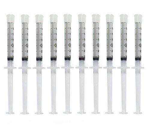 Teeth Whitening Gel Syringe Dispensers 44% Carbamide Peroxide Tooth Bleaching Gel Dispensers 10 pcs 10 Count (Pack of 1) - NewNest Australia