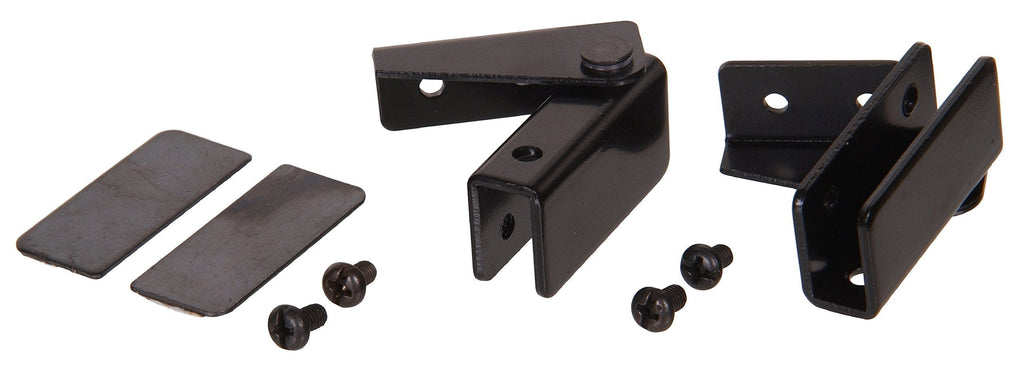 The Hillman Group 57068 Glass Door Hinge Regular Mount, Black, 2-Pack - NewNest Australia