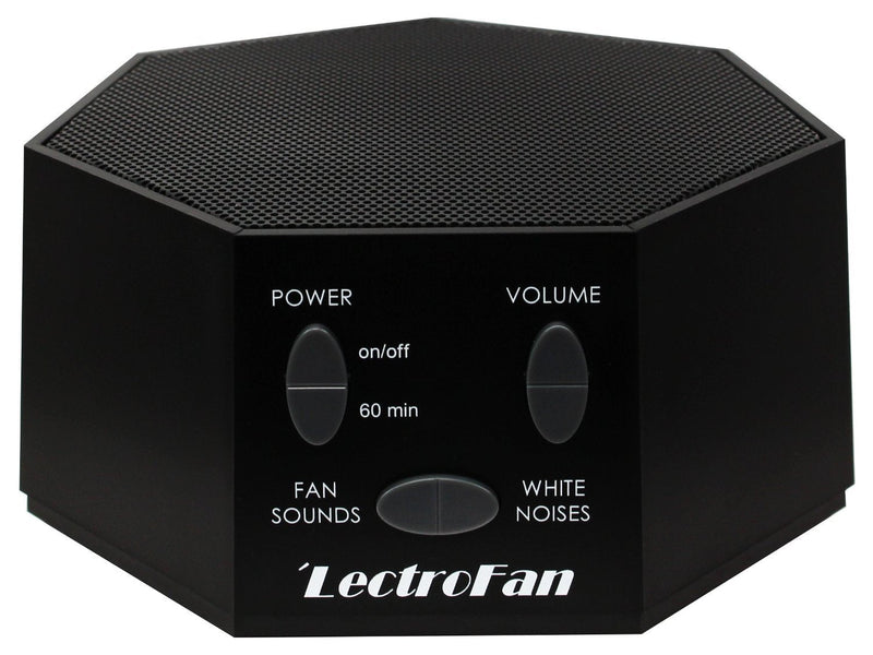 LectroFan High Fidelity White Noise Machine with 20 Unique Non-Looping Fan and White Noise Sounds and Sleep Timer Classic Black - NewNest Australia