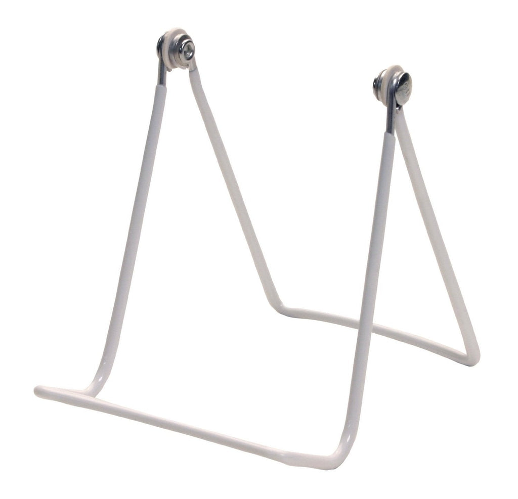 NewNest Australia - Gibson Holders Two Wire Display Stand for Art, Plates, Hats, and More, Set of 2, White (2A-W) 