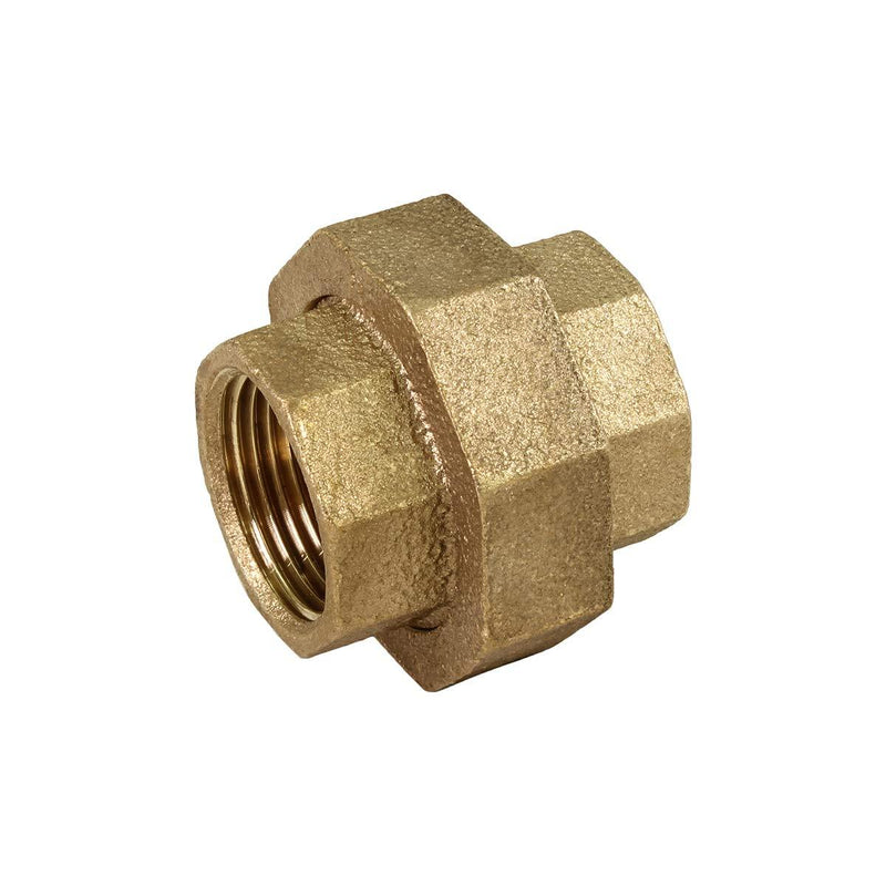 Supply Giant CSVO0014 1/4'''' Lead Free Union for 125 Lb Applications, with Female Threaded Connects Two Pipes, Brass Construction, Higher Corrosion Resistance Economical & Easy to Install, 15 - NewNest Australia