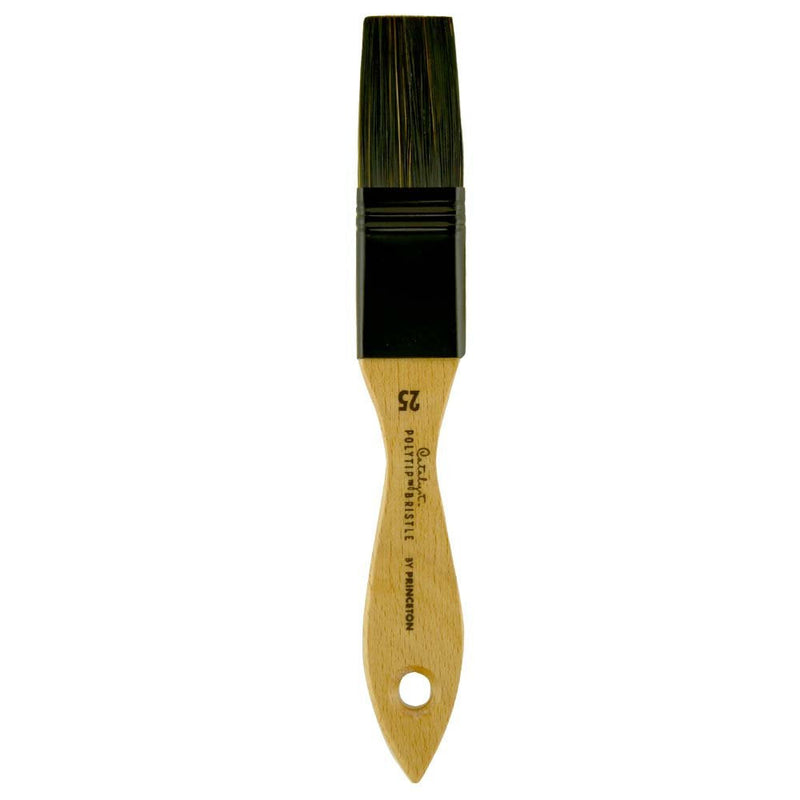 Princeton Catalyst Polytip, Brushes for Acrylic and Oil, Series 6450 Short Handle, Mottler, Size 25 - NewNest Australia