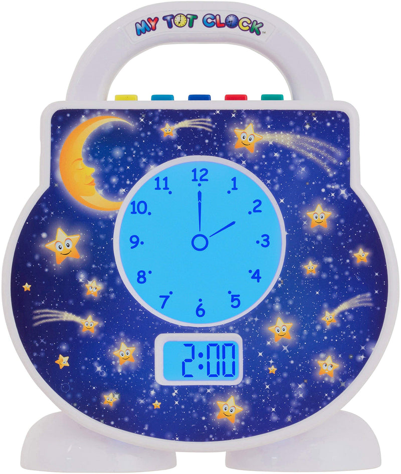 My Tot Clock Toddler Clock, White - NewNest Australia