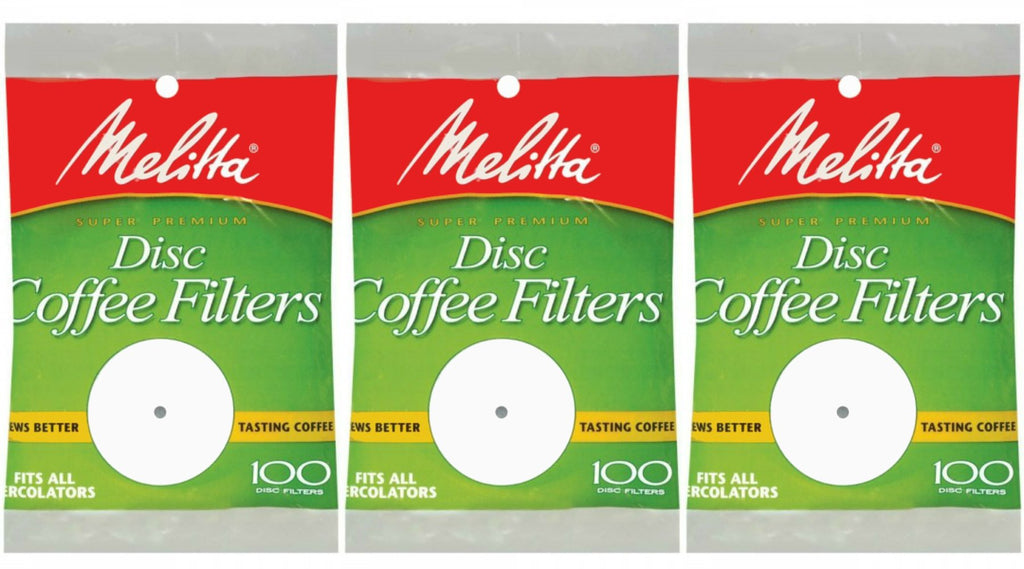 White Disc Coffee Filter, 100 Count (Pack of 3) - NewNest Australia