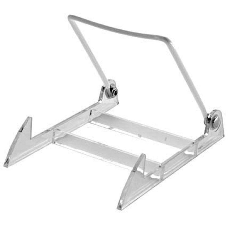 NewNest Australia - GIBSON HOLDERS 2PL Display Stand with Clear Base, Medium, White, 12-Pack 