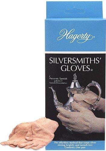 Hagerty Silversmith's Gloves, 1 Pair - Clean, Polish, and Prevent Tarnish - NewNest Australia