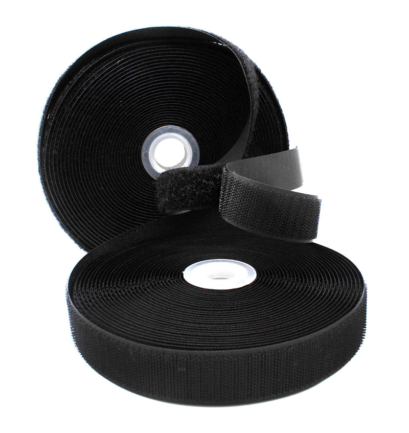YKK Black Sew on Hook and Loop Fastening Products Group Tape 1 Inch Style 10 Yards/roll - NewNest Australia