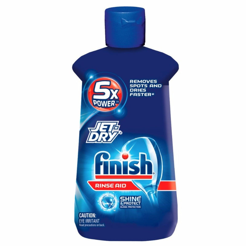 Finish Jet-Dry Rinse Aid, Dishwasher Rinse & Drying Agent, 8.45 oz - NewNest Australia