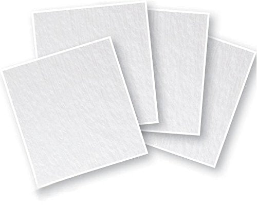 6" Clear Glass Squares - 90 COE Fusible Glass - 4 Pack - NewNest Australia