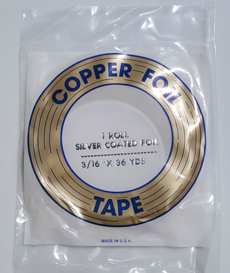 Edco 3/16 Inch Silver Back Copper Foil 36 Yards - NewNest Australia