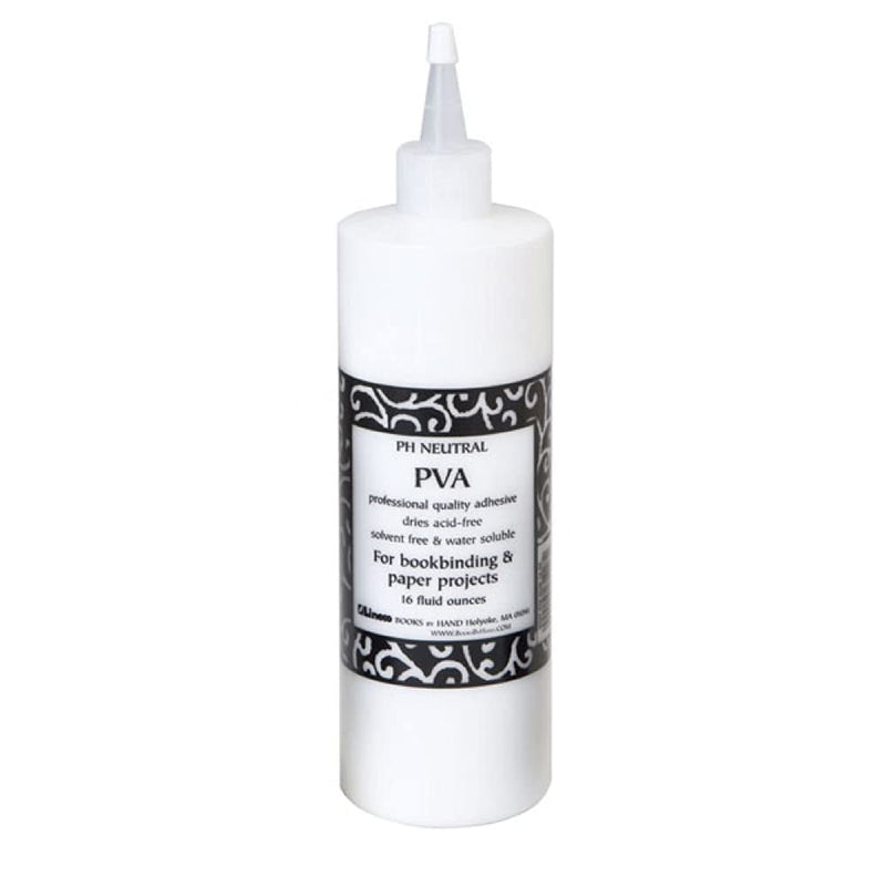 Lineco Books by Hand pH Neutral Adhesive, Archival Quality Acid-Free Dries Clear and Quick Water Soluble Lay-Flat Property, 16 Ounces 16 oz - NewNest Australia