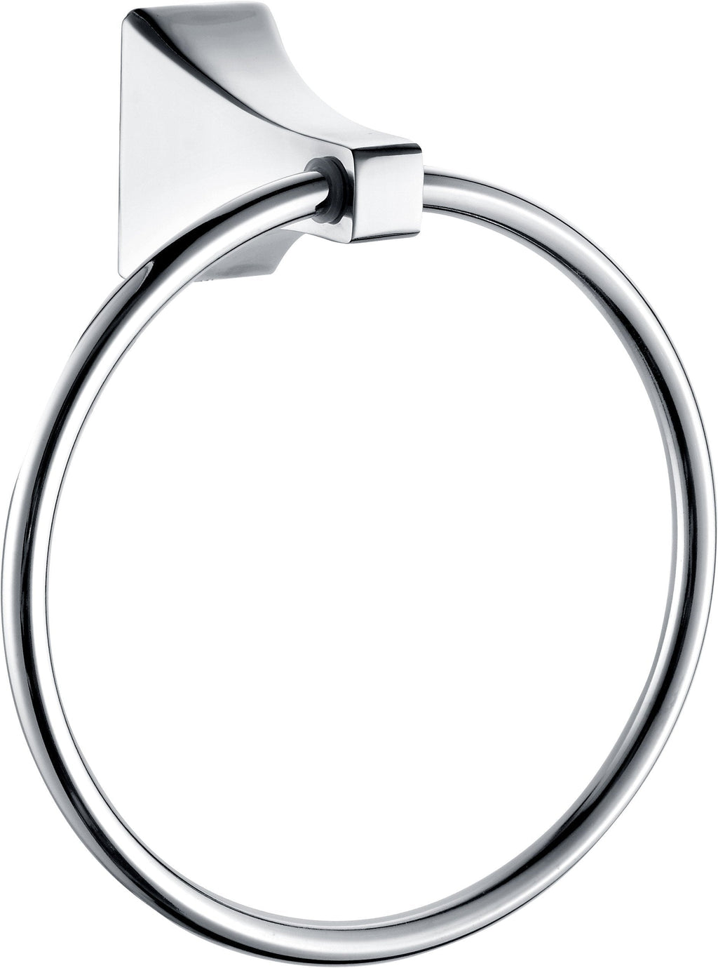 Paradise Bathworks 64026 Shangri-La Towel Ring, Polished Chrome - NewNest Australia