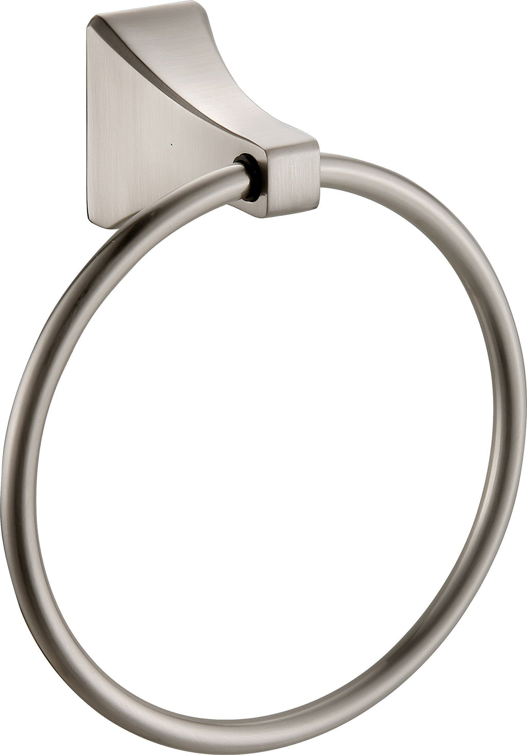 Paradise Bathworks 64028 Shangri-La Towel Ring, Satin Nickel - NewNest Australia