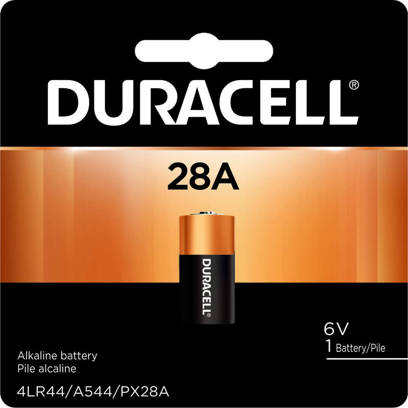 Duracell - 28A 6V Specialty Alkaline Battery - long lasting battery - 1 Count, Black/copper - NewNest Australia