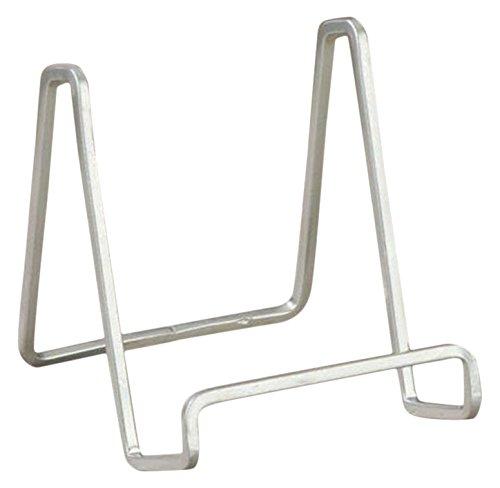 NewNest Australia - Tripar 6" Silver Square Wire Stand/Platter Stand/Easel Display 