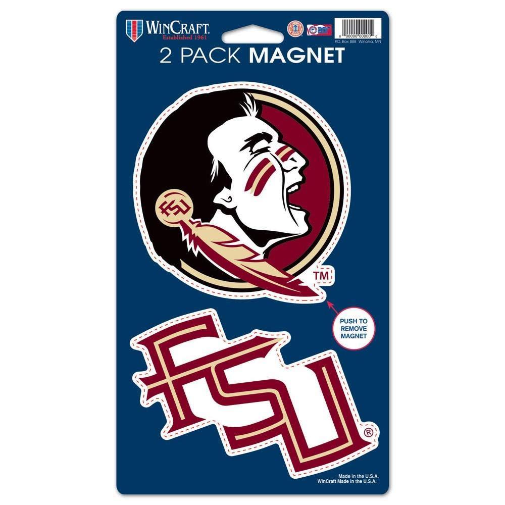 WinCraft NCAA Florida State University WCR29058024 Magnets (2 Pack), 5" x 9" - NewNest Australia