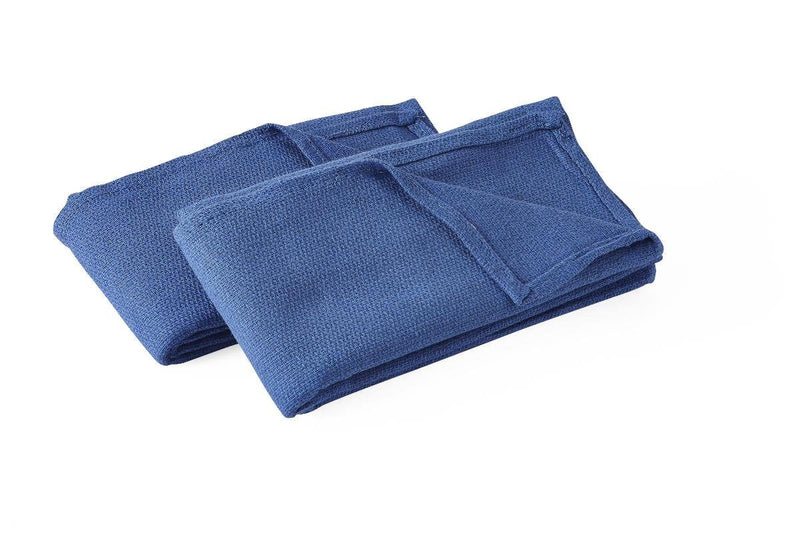 Medline Sterile Disposable Surgical Towels, Prewashed, Delinted, Highly Absorbent,100% Cotton, 27" Length, Blue (Pack of 8) - NewNest Australia