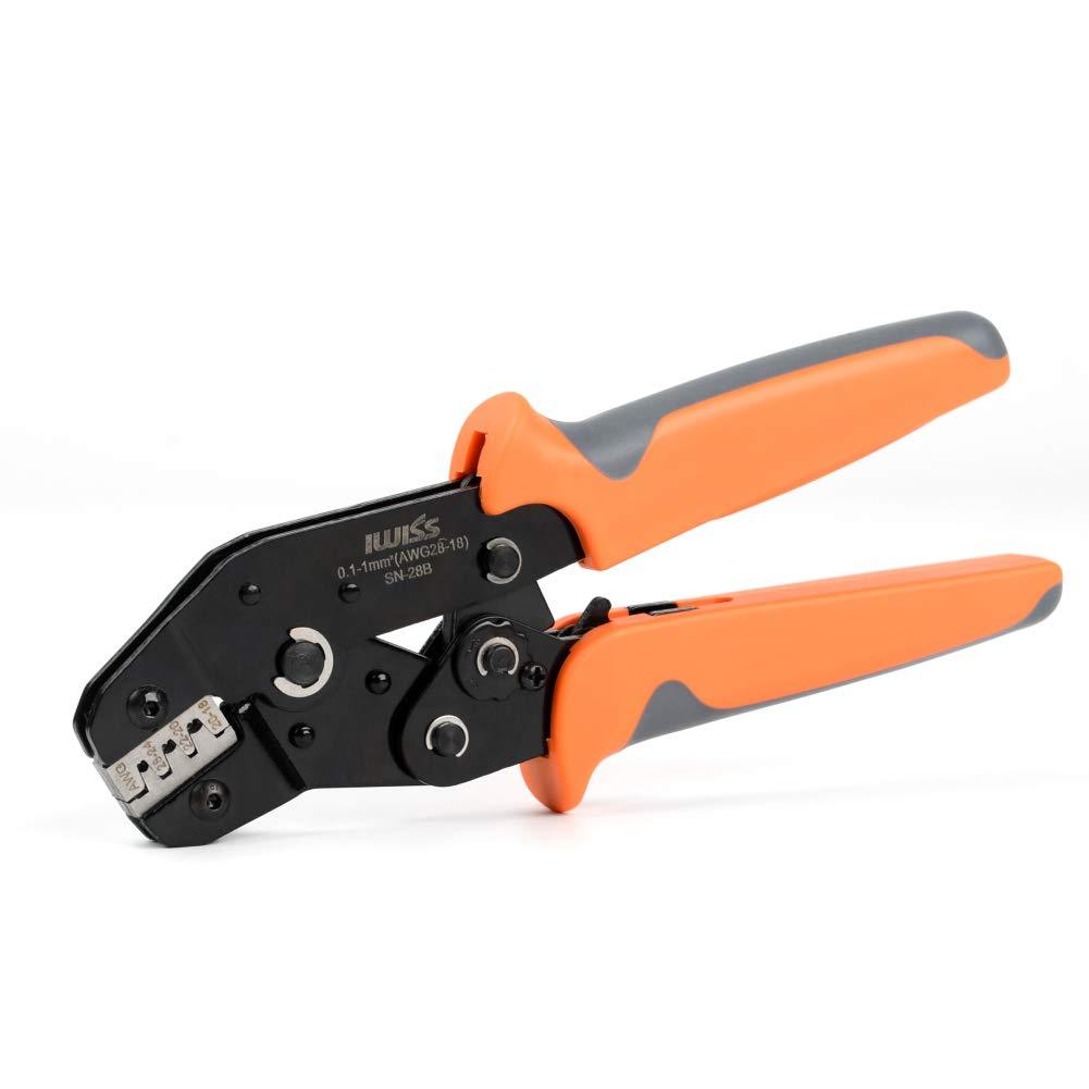 IWISS SN-28B Crimping Tool for AWG28-18 Dupont Pins - NewNest Australia