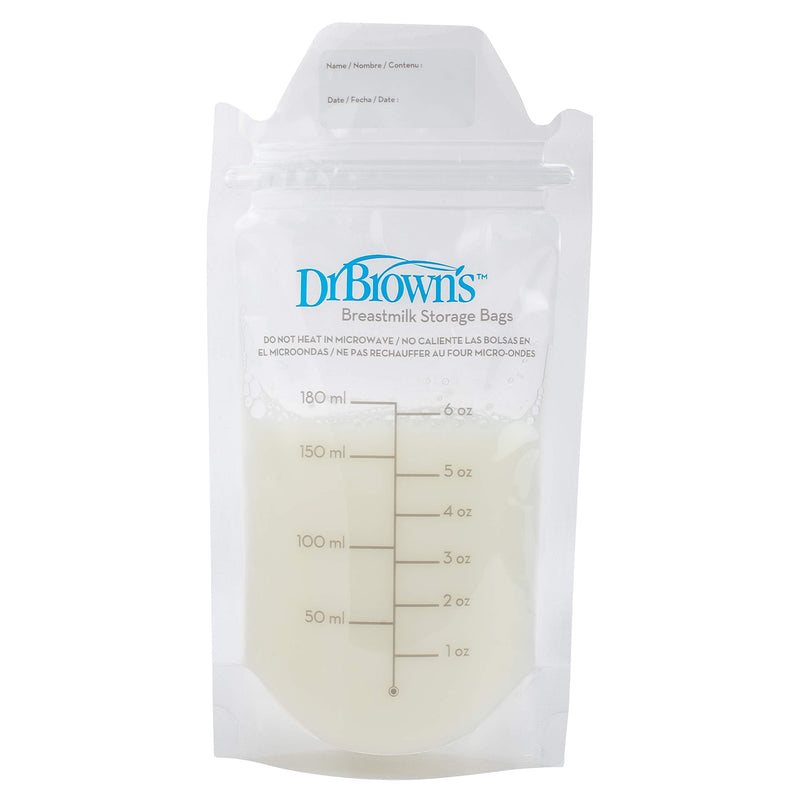 Dr. Brown's Breastmilk Storage Bag, 50 Count - NewNest Australia