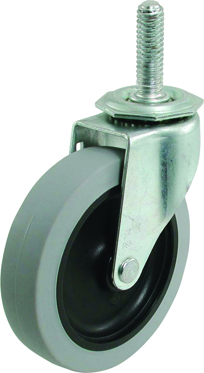 Shepherd Hardware 3265 3-Inch Threaded Stem TPR Caster, 110-lb Load Capacity - NewNest Australia