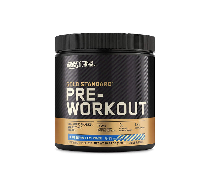 Optimum Nutrition Gold Standard Pre-Workout, Vitamin D for Immune Support, with Creatine, Beta-Alanine, and Caffeine for Energy, Keto Friendly, Blueberry Lemonade, 30 Servings (Packaging May Vary) - NewNest Australia