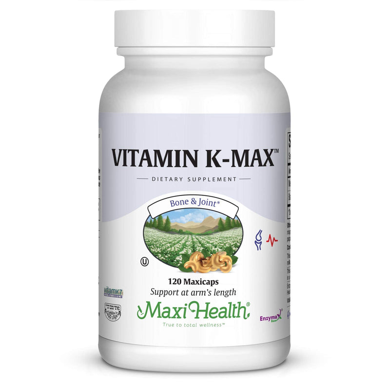 Maxi Health Maxi Vitamin K-Max, 120 Count (K1) - NewNest Australia