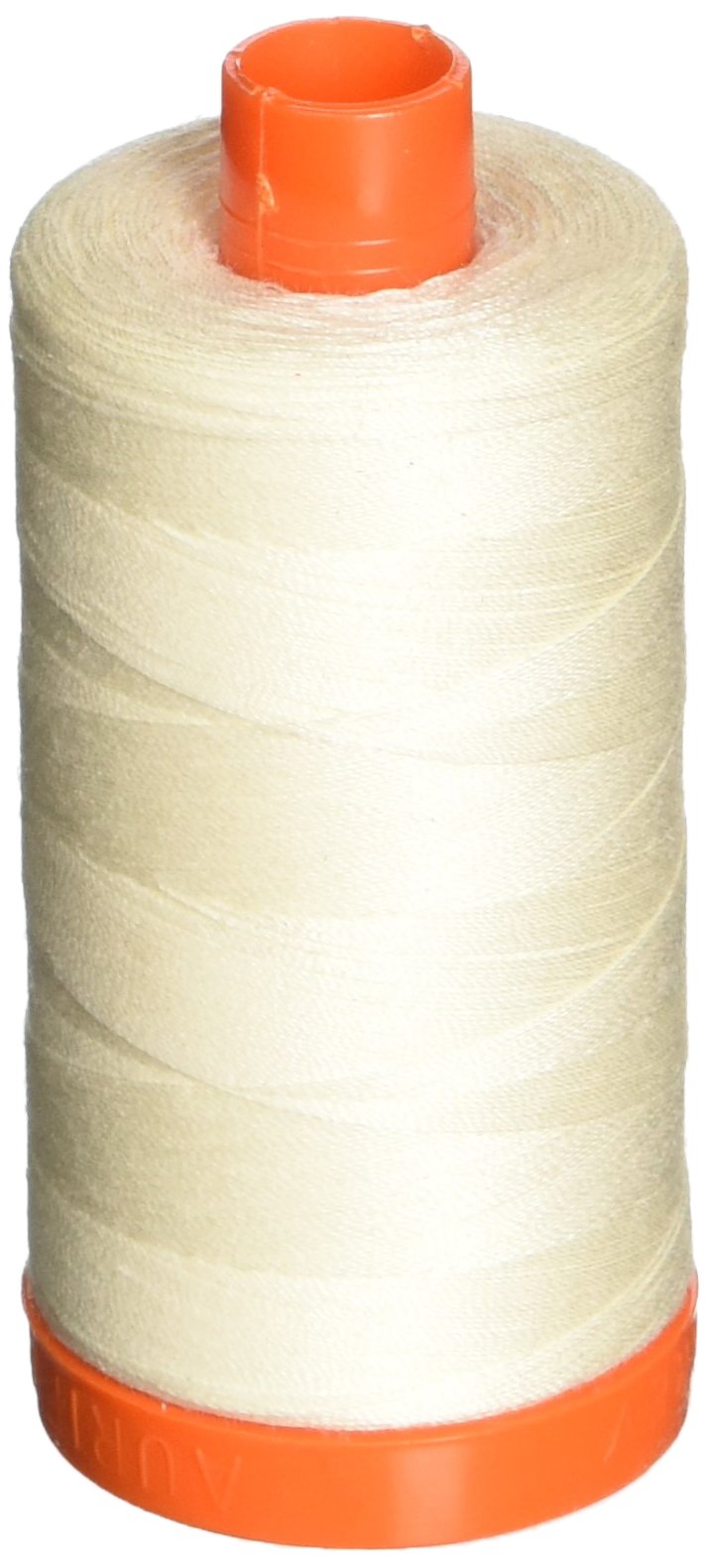 Aurifil A1050-2026 Mako Cotton Thread Solid 50WT 1422Yds Chalk - NewNest Australia