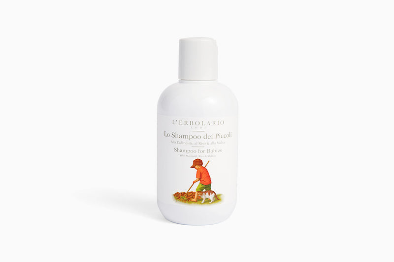 L'Erbolario Shampoo for Babies with Marigold, Rice & Mallow, Extra-gentle Formula, Cleanses & Nourishes Hair & Scalp, Dermatologically & Pediatrician Tested, White, 6.7 Oz - NewNest Australia