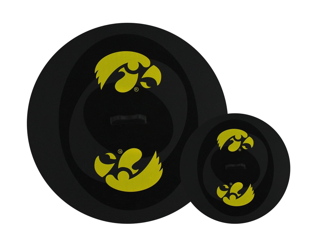 Fanpans MasterPieces NCAA Iowa Hawkeyes, Tailgate Lid Topperz, Black - NewNest Australia