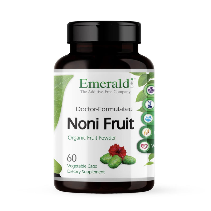 Emerald Labs Noni Fruit to Support Immune Health - 60 Vegetable Capsules - NewNest Australia