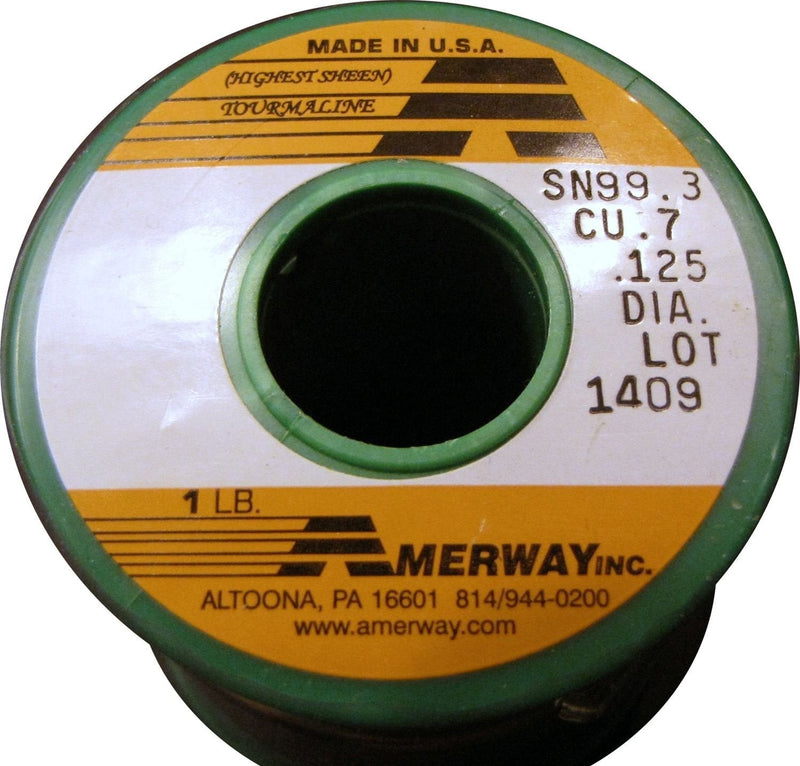 Amerway Tourmaline Lead Free Solder for Stained Glass, 1 Pound Spool - NewNest Australia