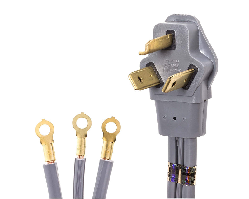 Smart Choice 6-Foot Long 30 Amp 3-Prong Dryer Cord 3 Prong - NewNest Australia
