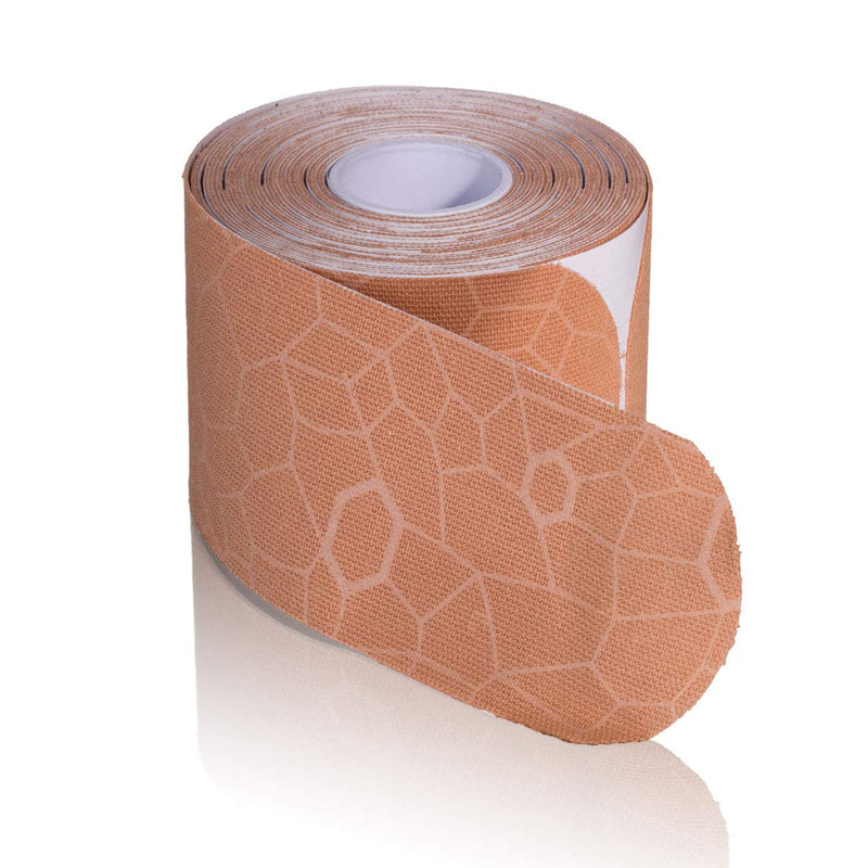 TheraBand Kinesiology Tape, Waterproof Physio Tape for Pain Relief Beige/Beige - NewNest Australia