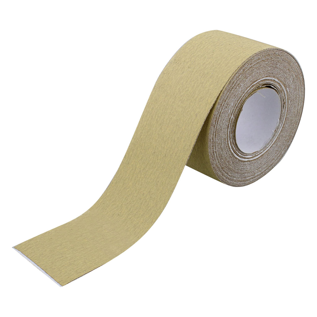 ABN Adhesive Sticky Back 220-Grit Sandpaper Roll 2-3/4in x 20 Yards Aluminum Oxide Golden Yellow Longboard Dura PSA 220 Grit - NewNest Australia