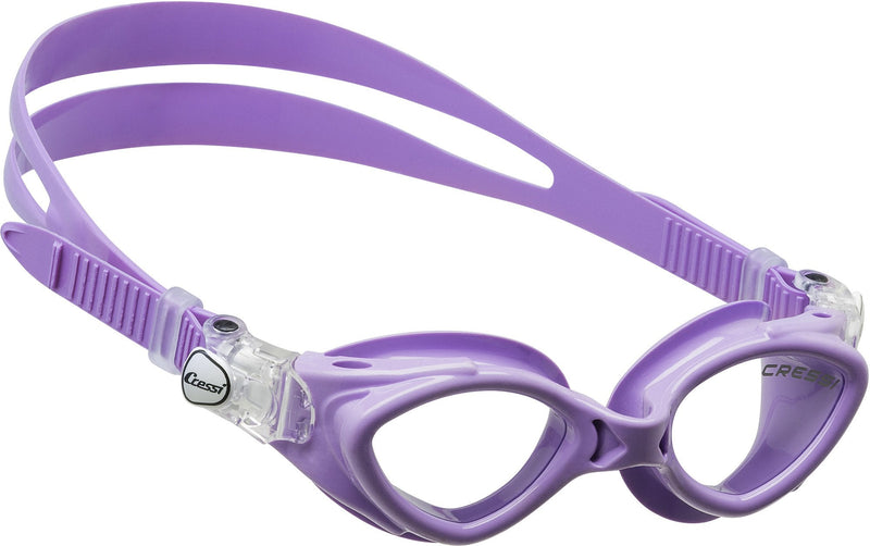 Cressi Young Swim Goggles for Kids Aged 7 to 15- Made of Soft Silicone | King Crab: made in Italy Lilac - NewNest Australia