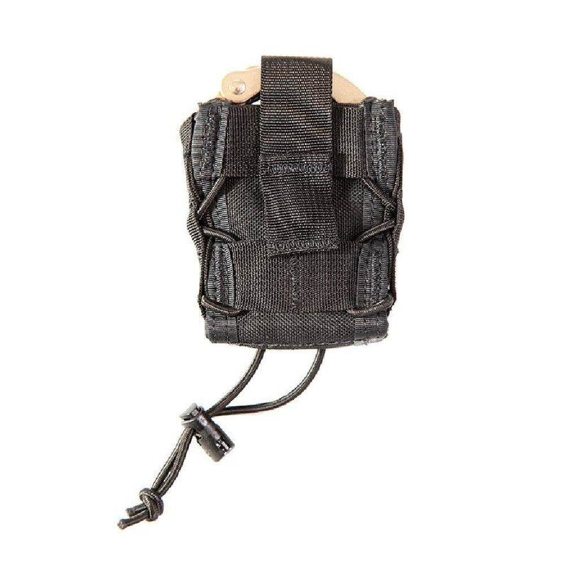 High Speed Gear MOLLE Mounted Handcuff Taco Pouch | Universal Handcuff Holster Fits Chain and Hinged Cuffs Black - NewNest Australia