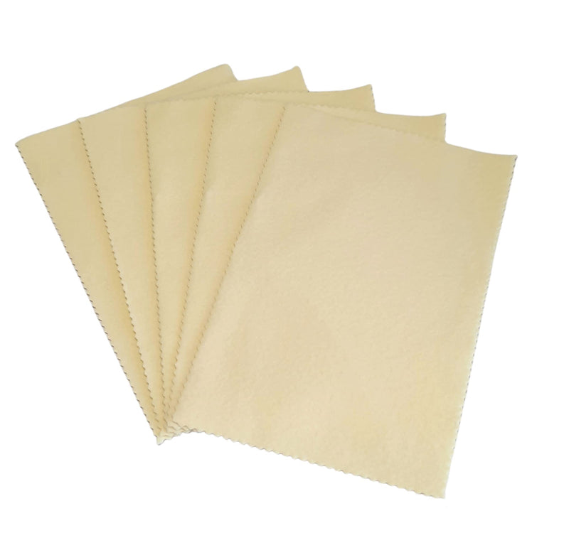 Sunshine Polishing Cloth for Sterling Silver, Gold, Brass and Copper Jewelry 5" x 7.5" - NewNest Australia