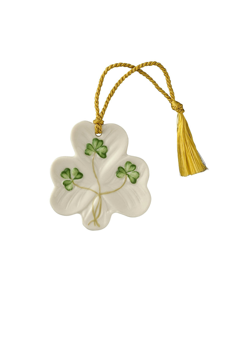 NewNest Australia - Belleek Shamrock Shaped Ornament 