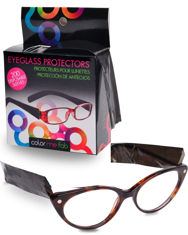 Framar Eyeglass Sleeves - Covers for Eye Glasses against Hair Color, Hair Dye - 200 ct - NewNest Australia