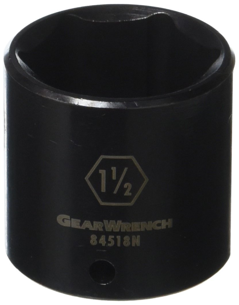 GEARWRENCH 1/2" Drive 6 Pt. Standard Impact Socket, 1-1/2" - 84518N 1-1/2" - NewNest Australia