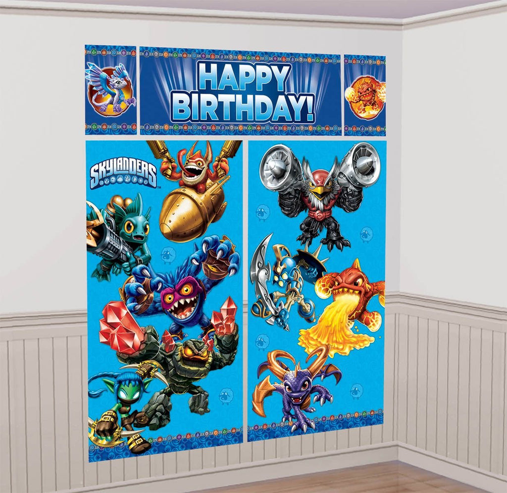 Amscan Skylanders Wall Decorating Kit (Each) - NewNest Australia