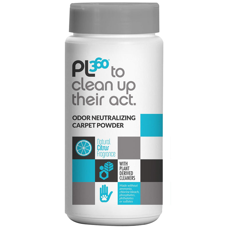 PL360 Pet Odor Neutralizing Carpet Powder | Pet Smell Oder Eliminator | Removes Cat, Dog, Pet, Bad Odors from Carpets | Eco Friendly, Natural and Safe Ingredients | 16 oz 1 pack - NewNest Australia