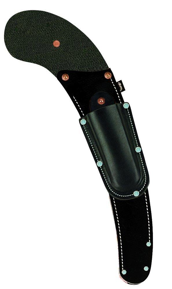 Weaver Leather Curved Back Curved Saw Scabbard with Pruner Pouch Black - NewNest Australia