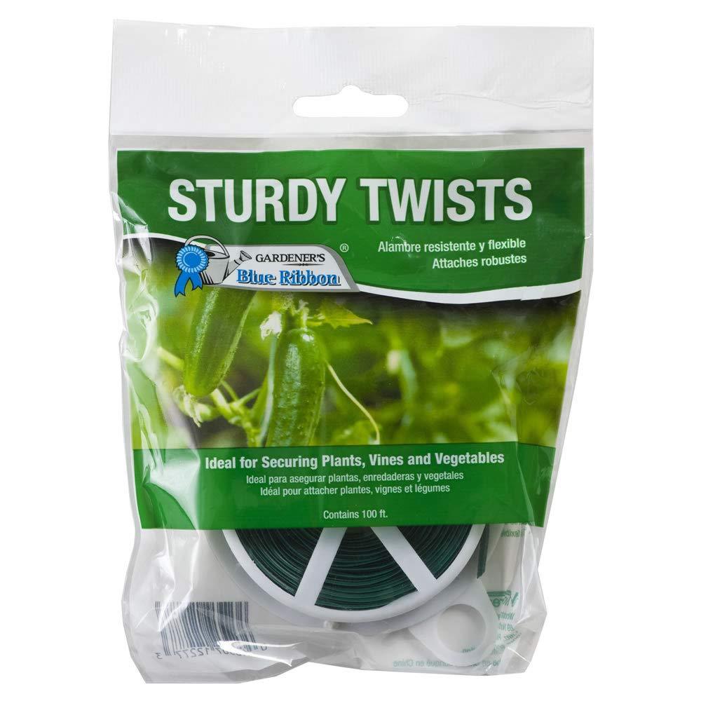 Gardener's Blue Ribbon T001B Sturdy Plastic Twist with Cutter, 100' L Original Version - NewNest Australia