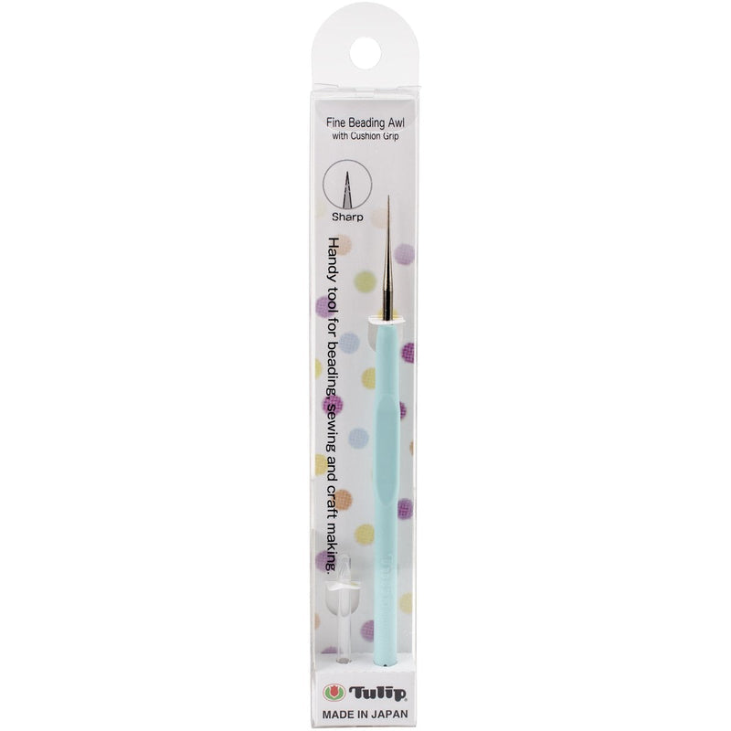 Tulip Needle Company Fine Beading Awl with Cushion Grip, Mint - NewNest Australia