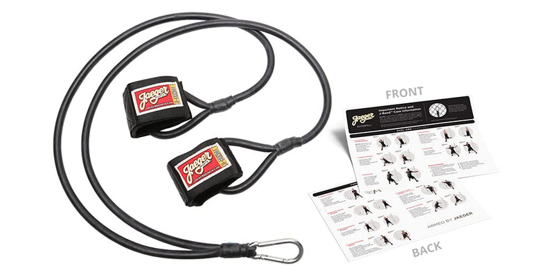 Jaeger J-Bands Resistance Bands for Baseball and Softball Pitchers. Baseball Pitching Trainer and Arm Trainer. Baseball Bands for Throwing. Baseball Training Equipment and Laminated Instruction Sheet Junior - (Ages 12 & Under) Black - NewNest Australia