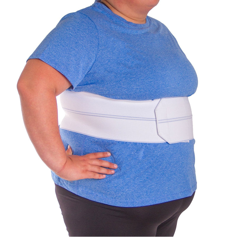 BraceAbility Broken Rib Brace | Elastic Chest Wrap Belt for Cracked, Fractured or Dislocated Ribs Protection, Compression and Support (Unisex Plus Size - Fits 55"-75" Chest) - NewNest Australia