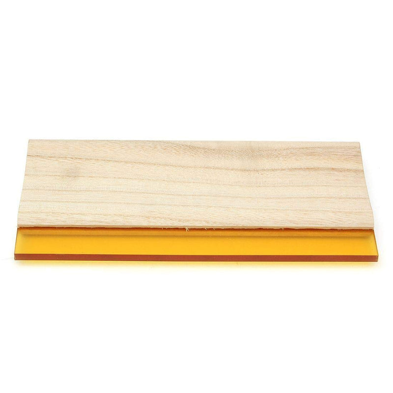 1 pc 13 inch (33cm) Silk Stencil Screen Printing Squeegee Wood Screen Ink Scraper 13 inch (33cm) - NewNest Australia