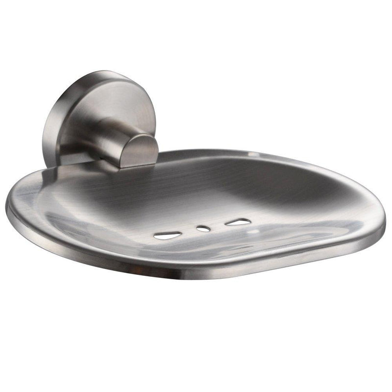 XVL Bathroom Stainless Steel Wall Mounted Soap Dish Brushed - NewNest Australia